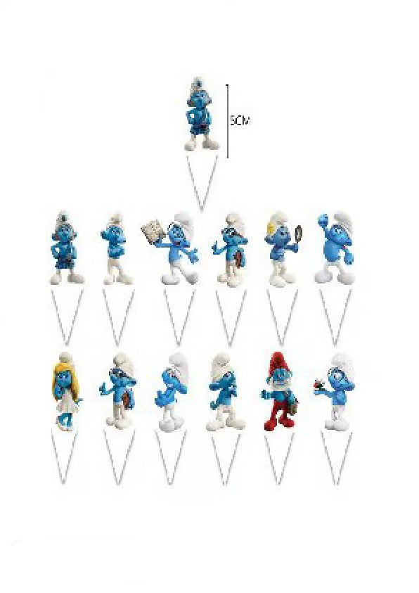 Smurfs Cupcake Topper