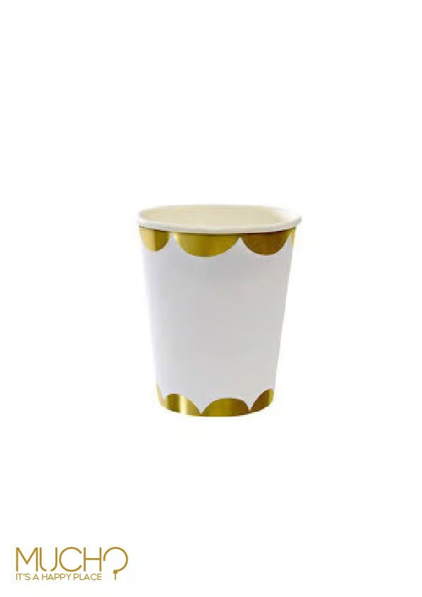 White And Gold\Silver Cups