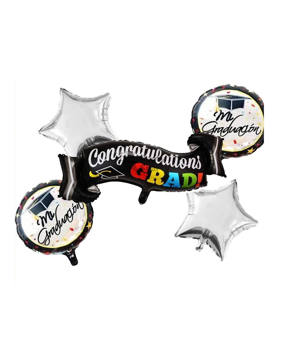 Congratulations Grad Balloons Set
