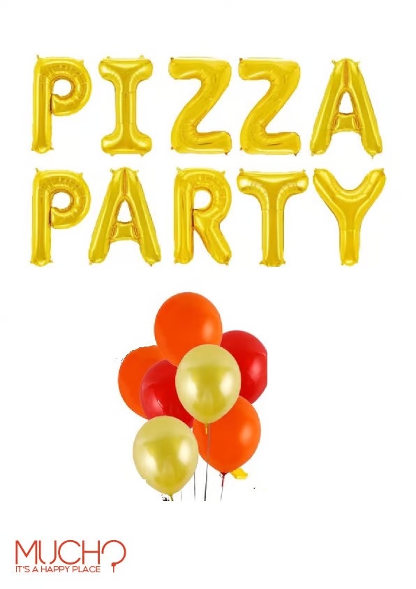 Pizza Balloons Set