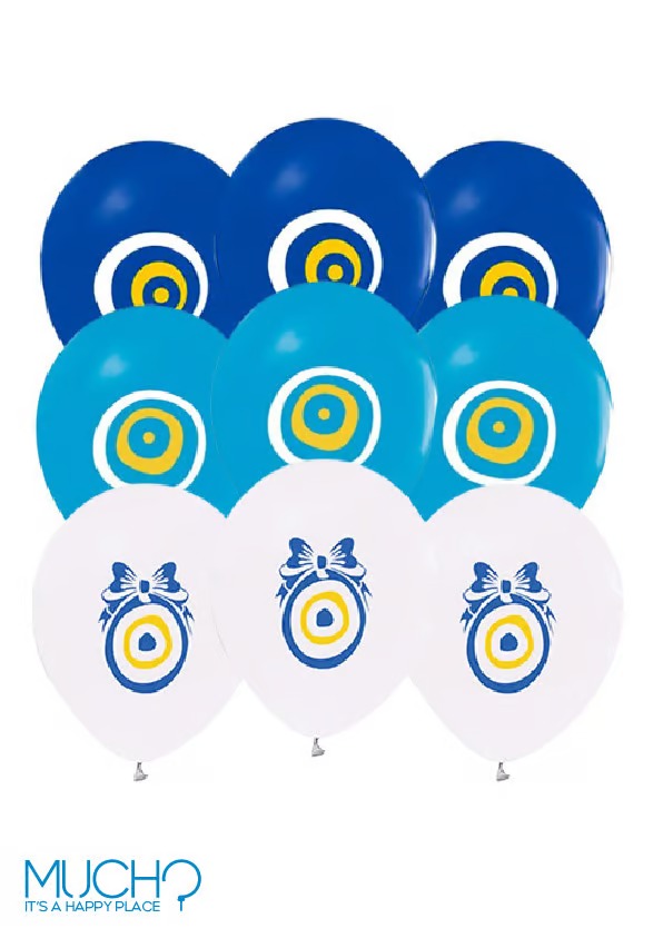 Evil Eye Balloon Set (50 Pieces )