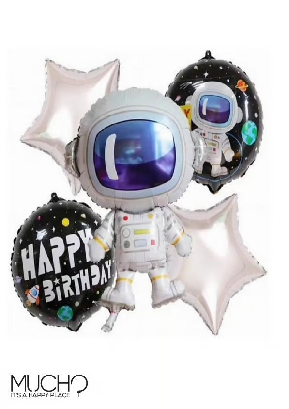 Astronaut Balloons Set