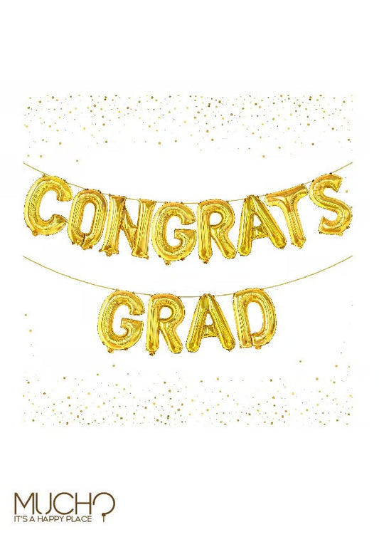Congrats Grad Balloon Banner