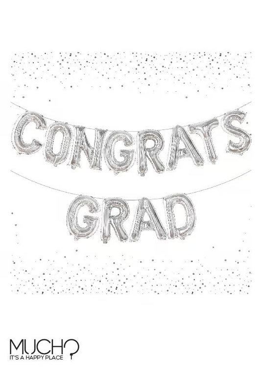 Congrats Grad Balloon Banner