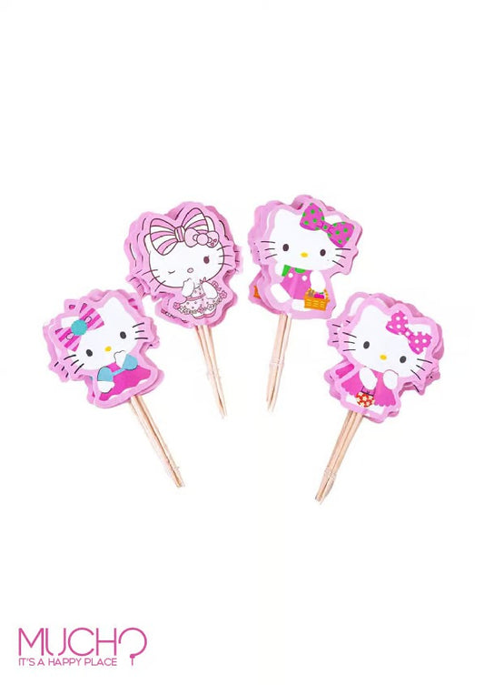 Hello Kitty CupCake Toppers