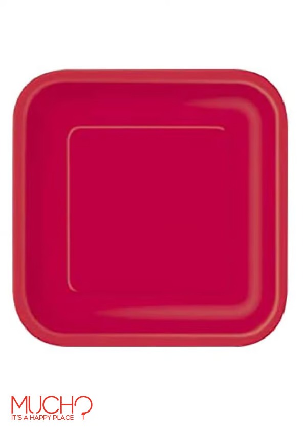 Plain Square Large Plates