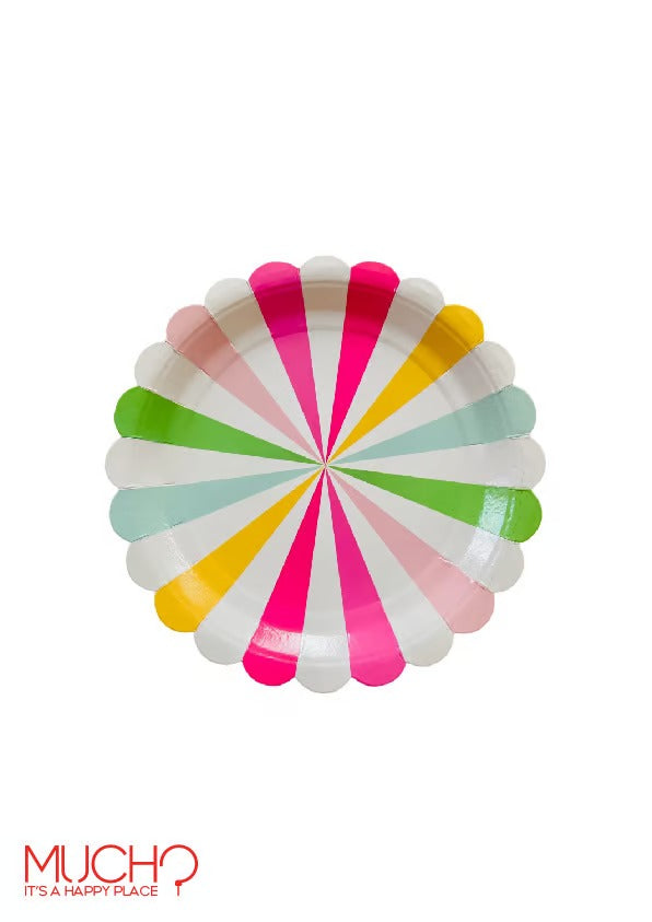 Candy Party 7 Inch  Plates