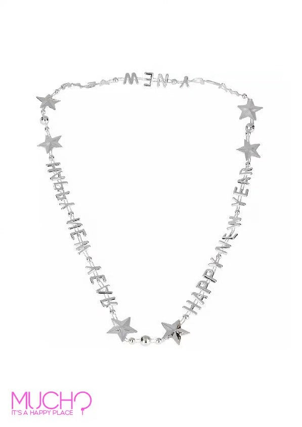 Happy New Year Necklace