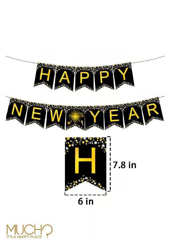 Happy New Year Banner