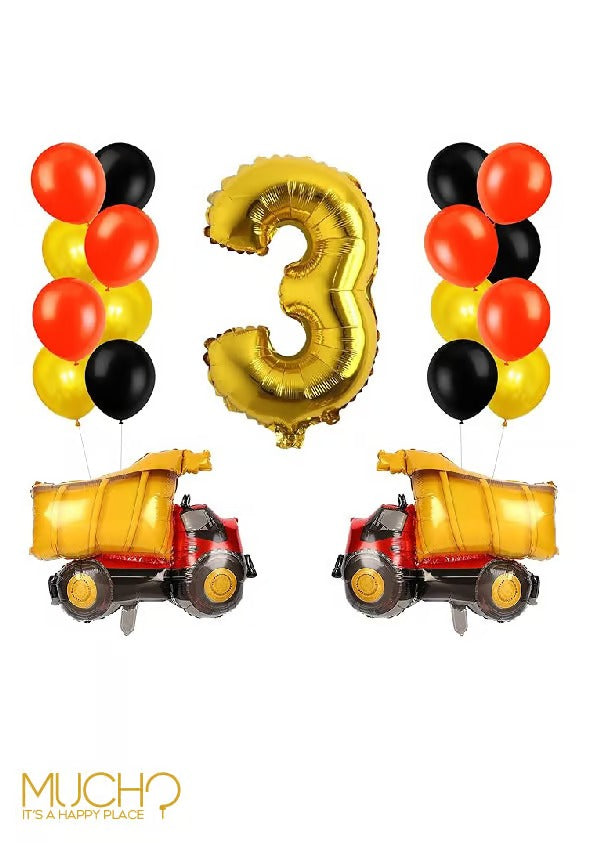 Construction Balloons Set