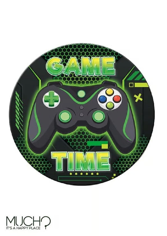 Game On 9 Inch Plates