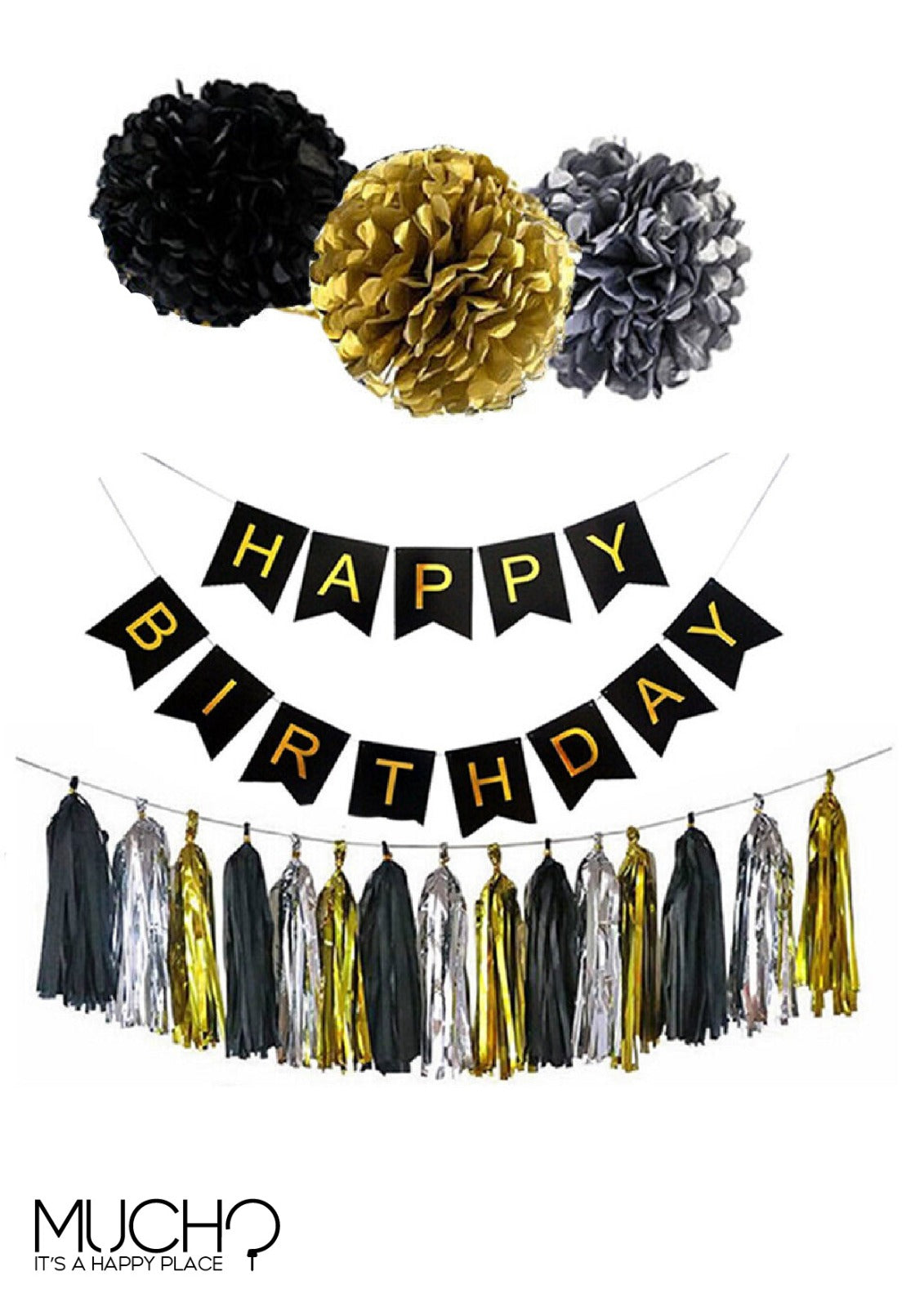 Metallic Birthday Decoration