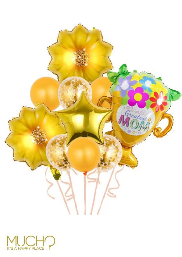 Mother Balloons Bunch