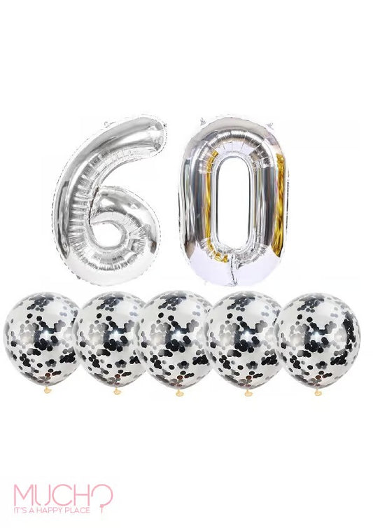 60th Birthday Balloons