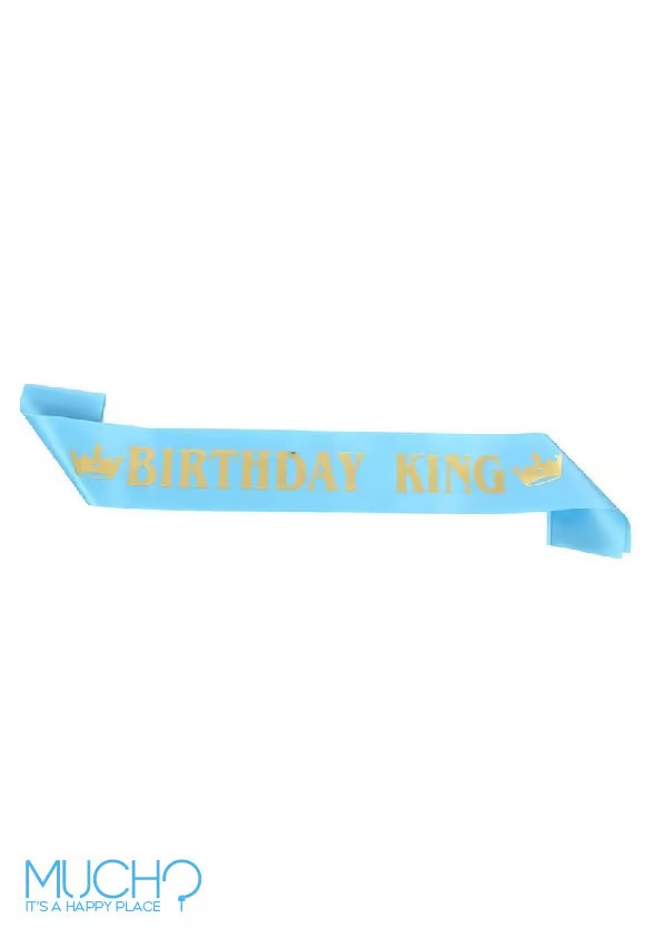 Birthday King Sash