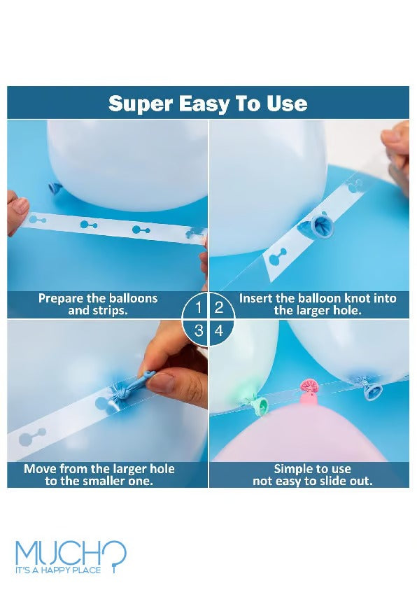 Balloon Tape Strip / Glue Points