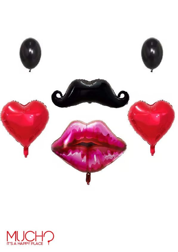 Valentine Balloons Set