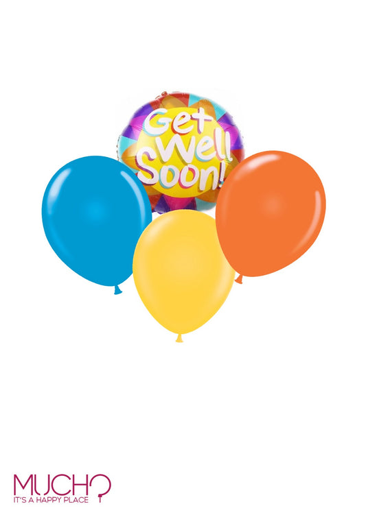 Get Well Soon Balloons Bunch