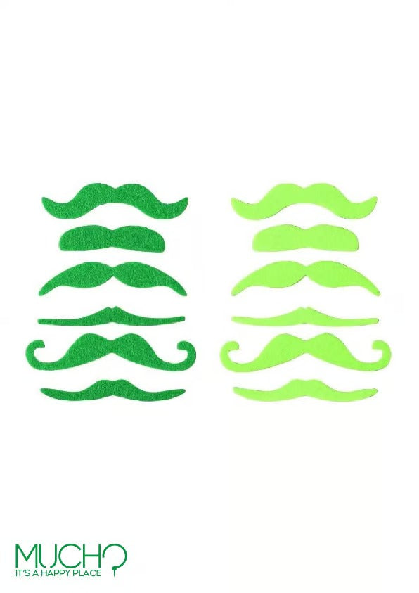 Saint Patrick's Fake Moustache Sheet