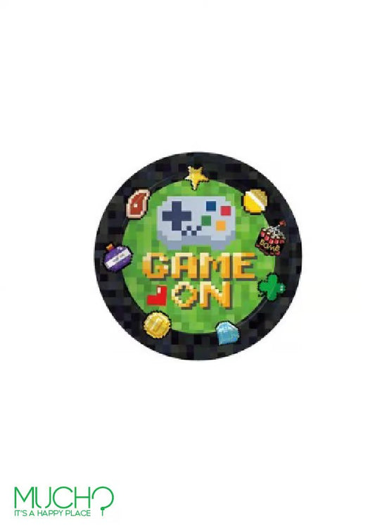 Game On 7 Inch Plates