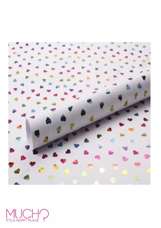 Hearts Wrapping Paper