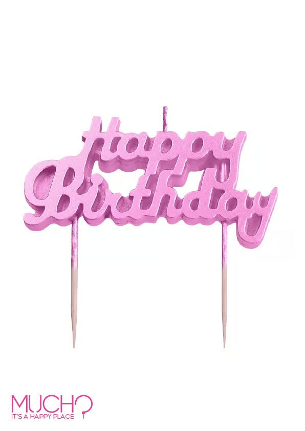 Happy Birthday Candle