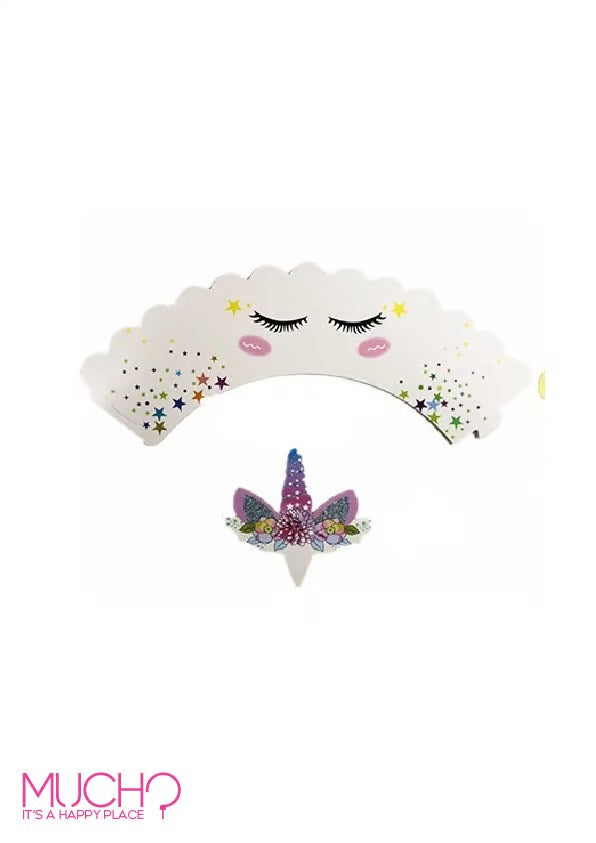 Unicorn Cupcake Topper/ Wrappers
