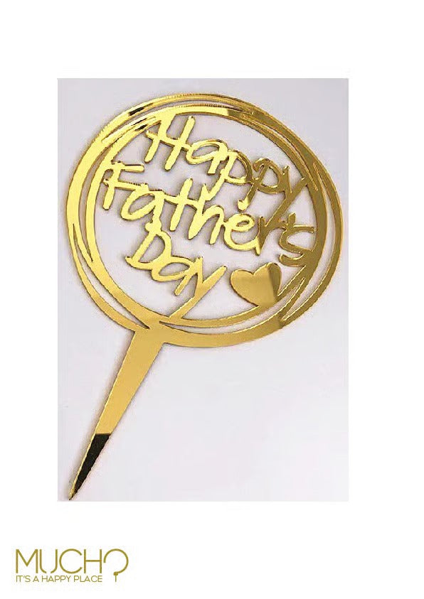 Happy Father's Day Cake Topper