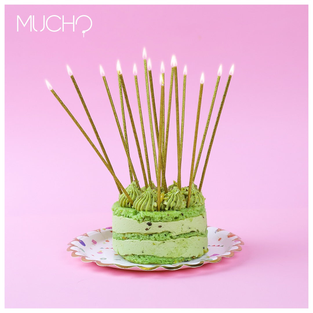 Metallic Extra Thin Candles