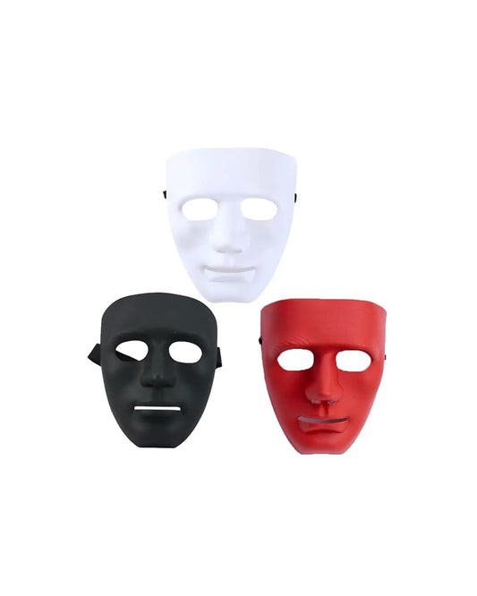 قناع أسود لكامل الوجه للأوبرا الراقصة