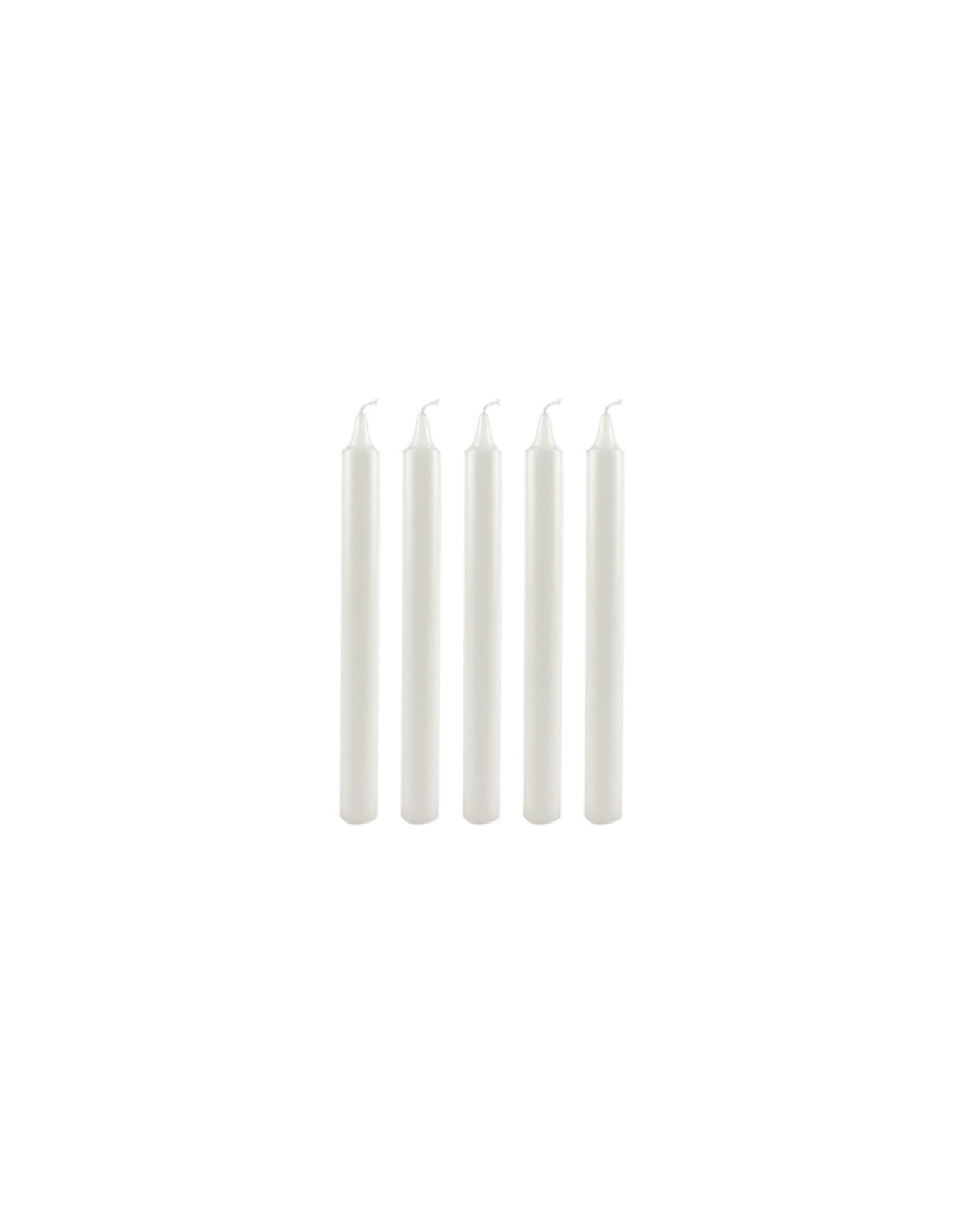 White Mini Candles (6 Pieces)