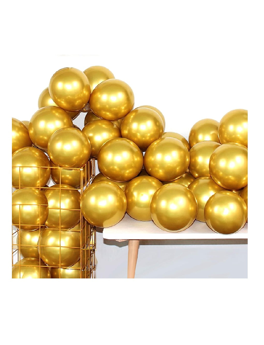 Chrome Latex Balloons 12 Inches (50 Pieces)