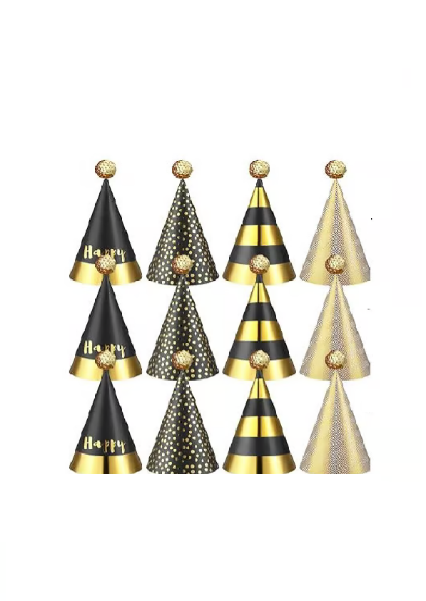 Party Hats (12 Pieces)