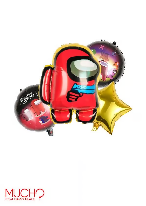 Among Us Balloons Bunch