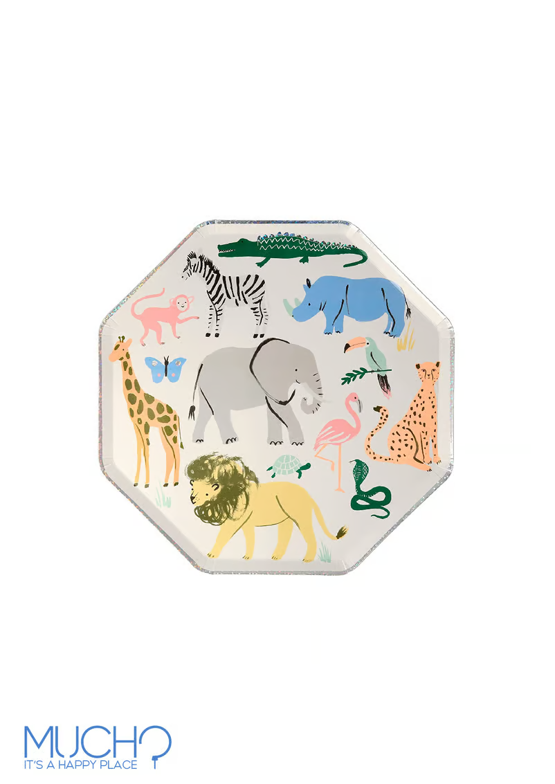 Animals 7 inch plates