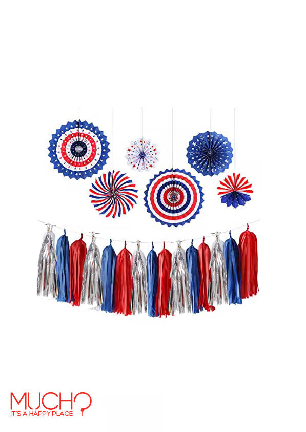 Captain America Paper Fan Set