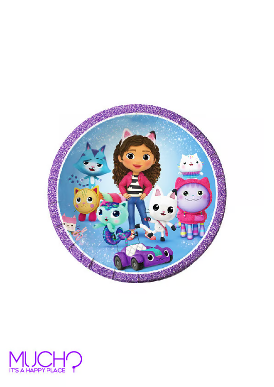 Gabby's Dollhouse 7 Inch Plates