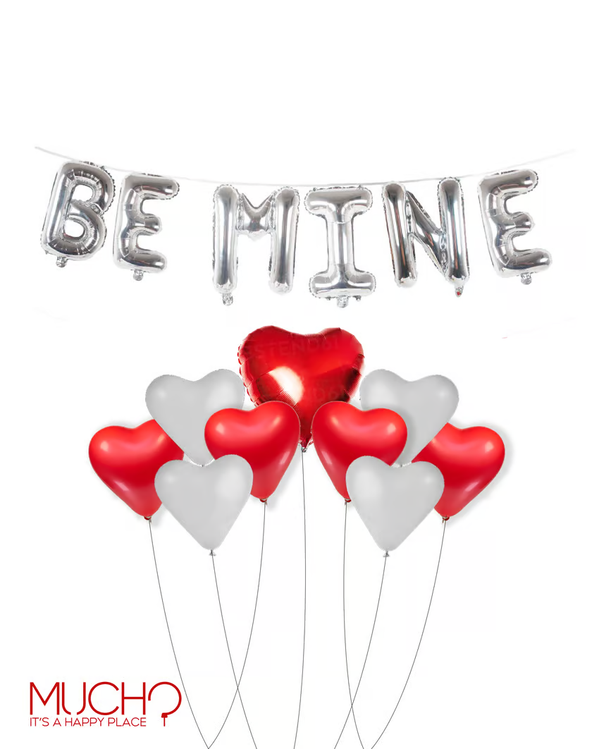 Be Mine Silver Bunch