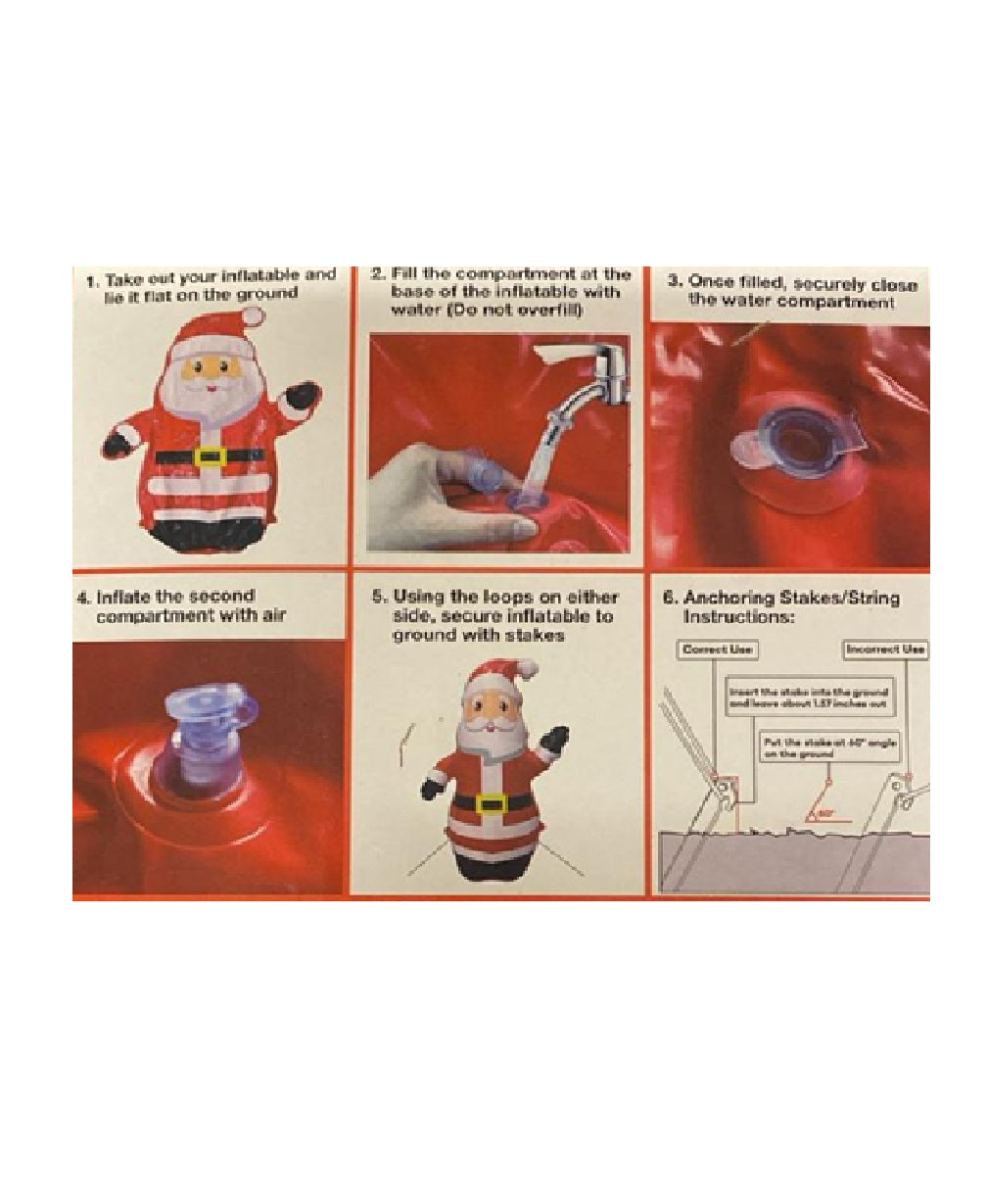 Inflatable Santa