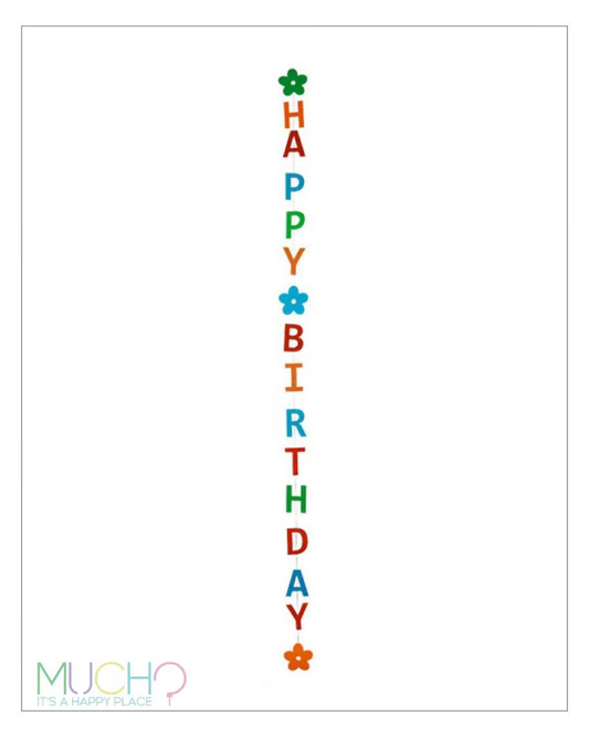 Happy Birthday Garland