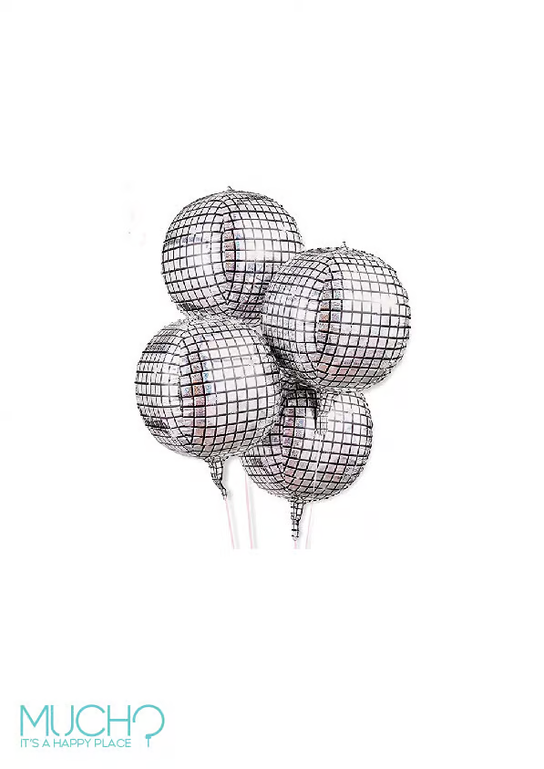 Disco Ball Balloons Bunch
