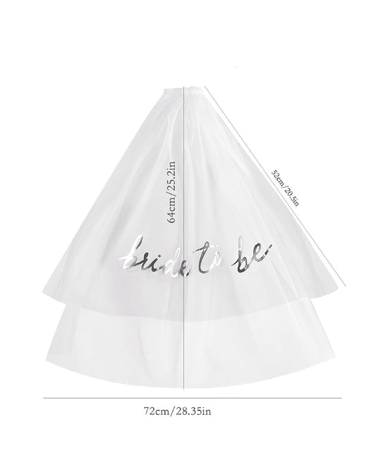 Bride to be Veil