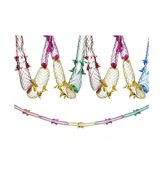 Vintage Swirls Ceiling Old Fashioned 80s Garland