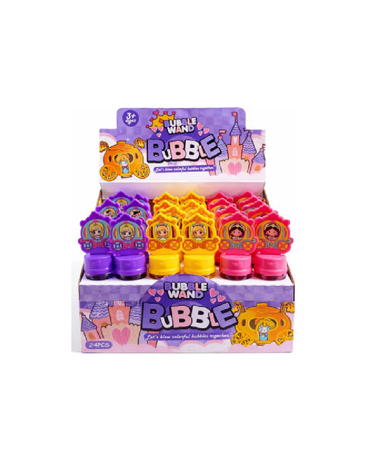 Princesses Bubble Wand (Pack of 12)