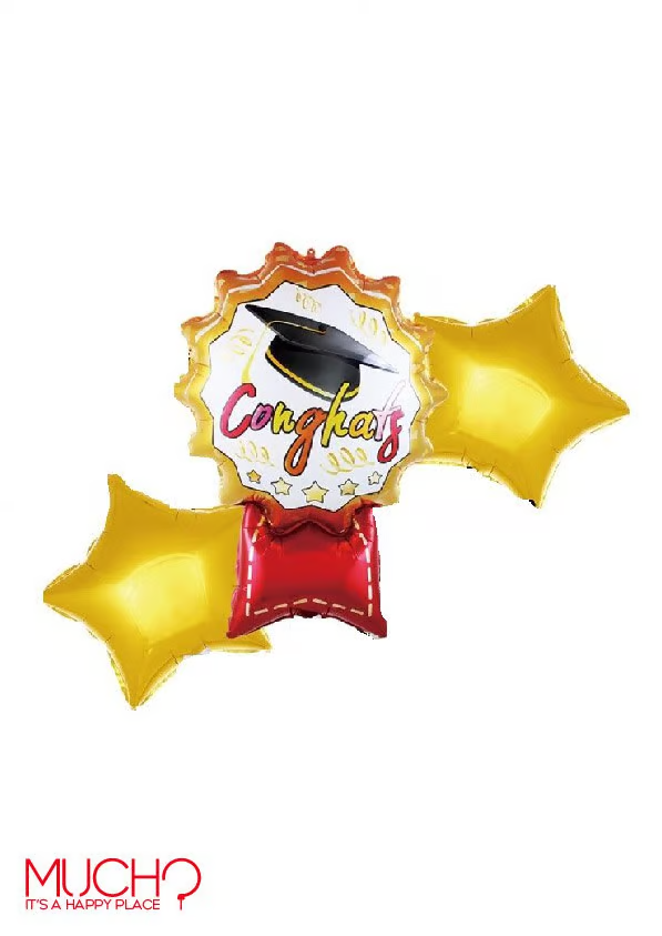 Graduation Congrats Balloon Bunch