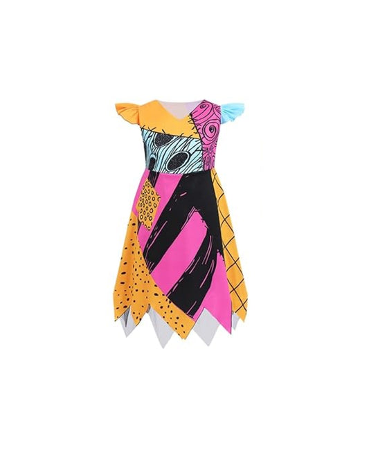 Sally Skellington Kids Costume