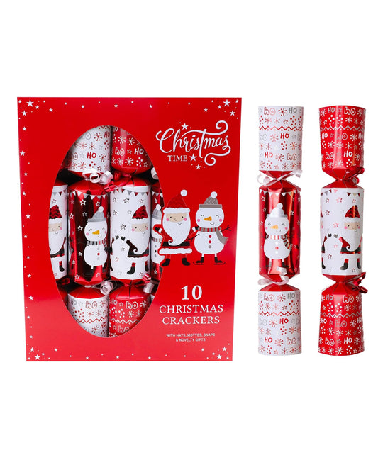 Santa Set Crackers (Pack of 10)