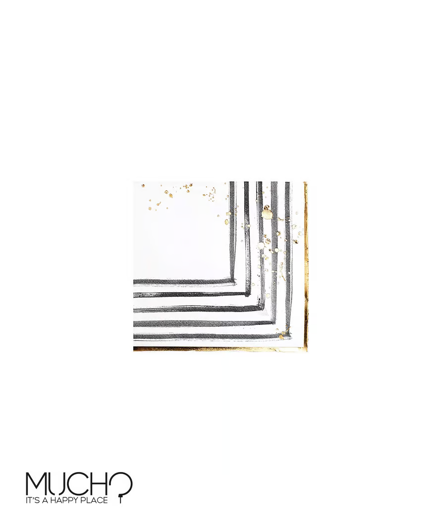 Black and White Napkins