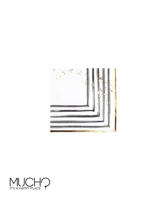 Black and White Napkins
