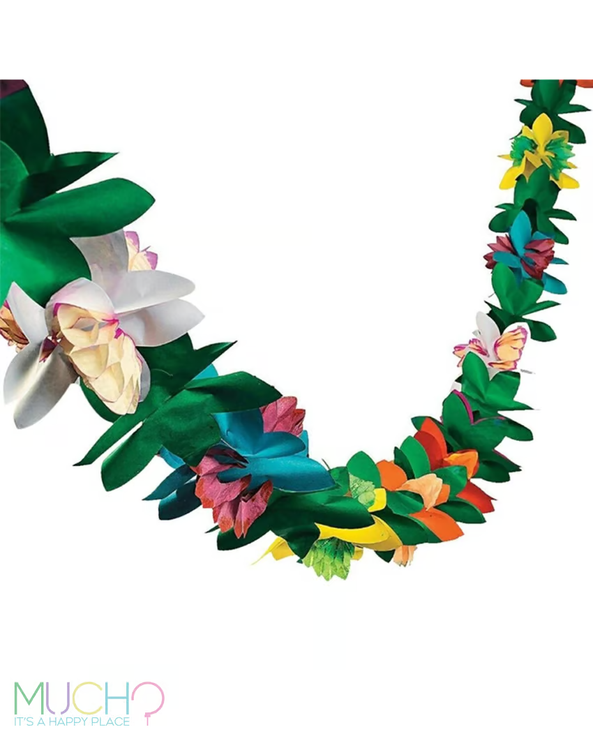 Colorful Aloha Paper Decoration